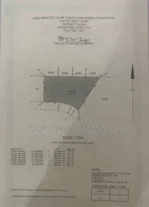 15.45 Hectares C of O Wasa District for Sale