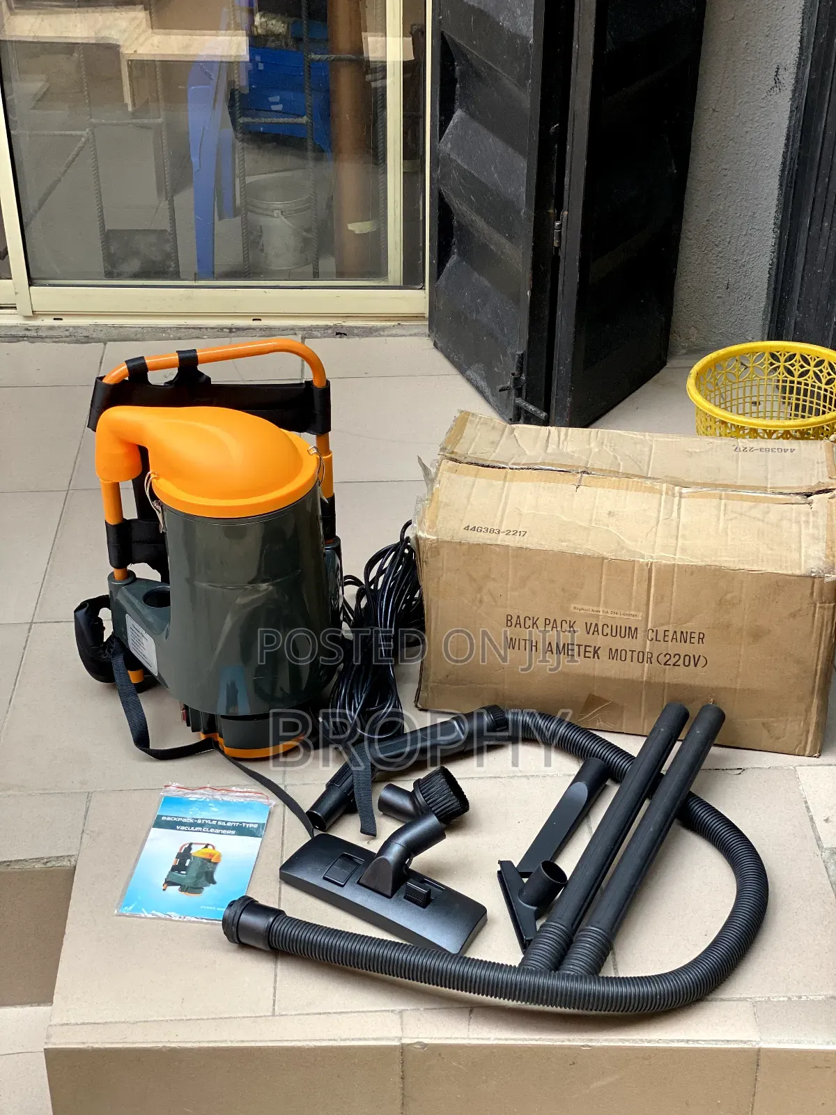 Durable Backpack Vacuum Cleaning Machine