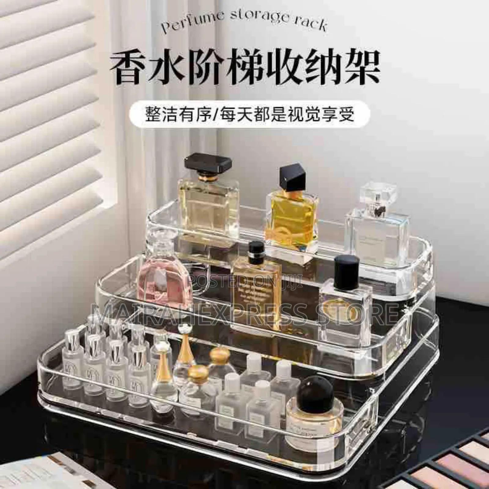3layers Acrylic Perfeum Rack
