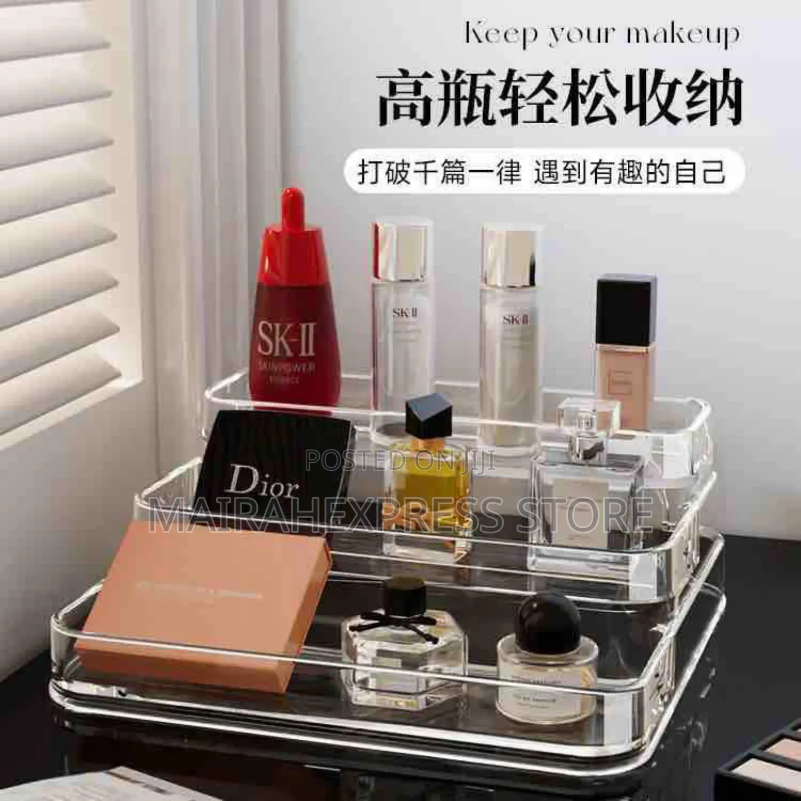 3layers Acrylic Perfeum Rack
