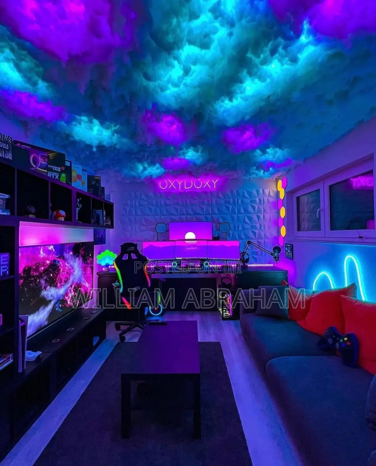 Cloud Ceiling Installation