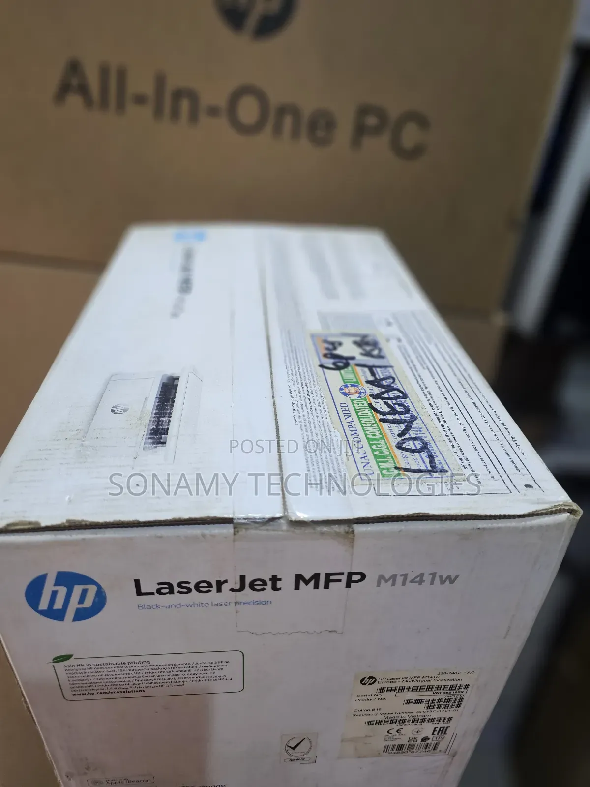 Hp Printer Laserjet MFP M141w Smallest 3 in 1 Printer