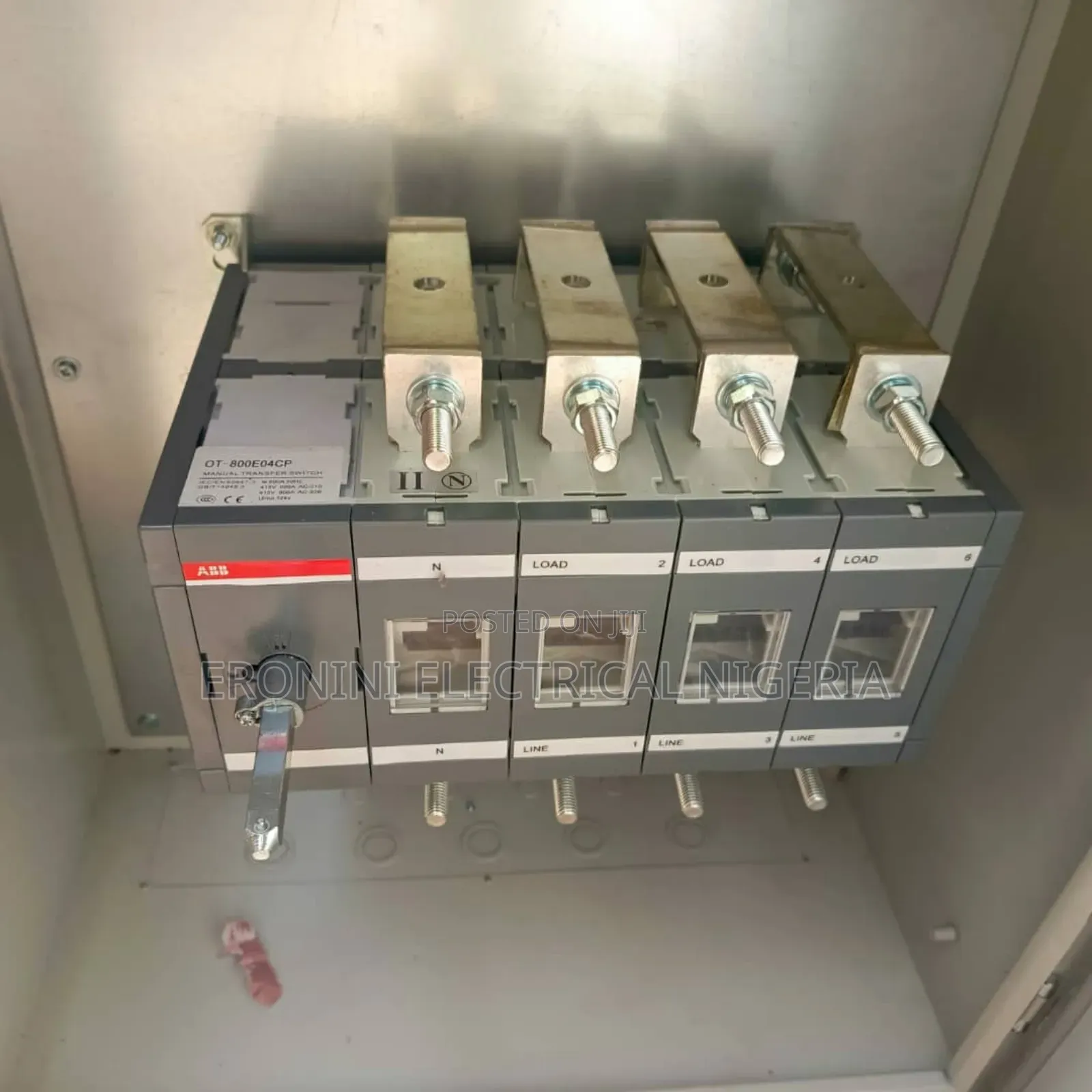 Switch Changeover Abb 1000amps