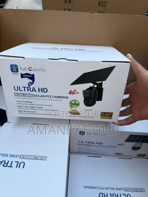 2 Screen Solar CCTV Camera