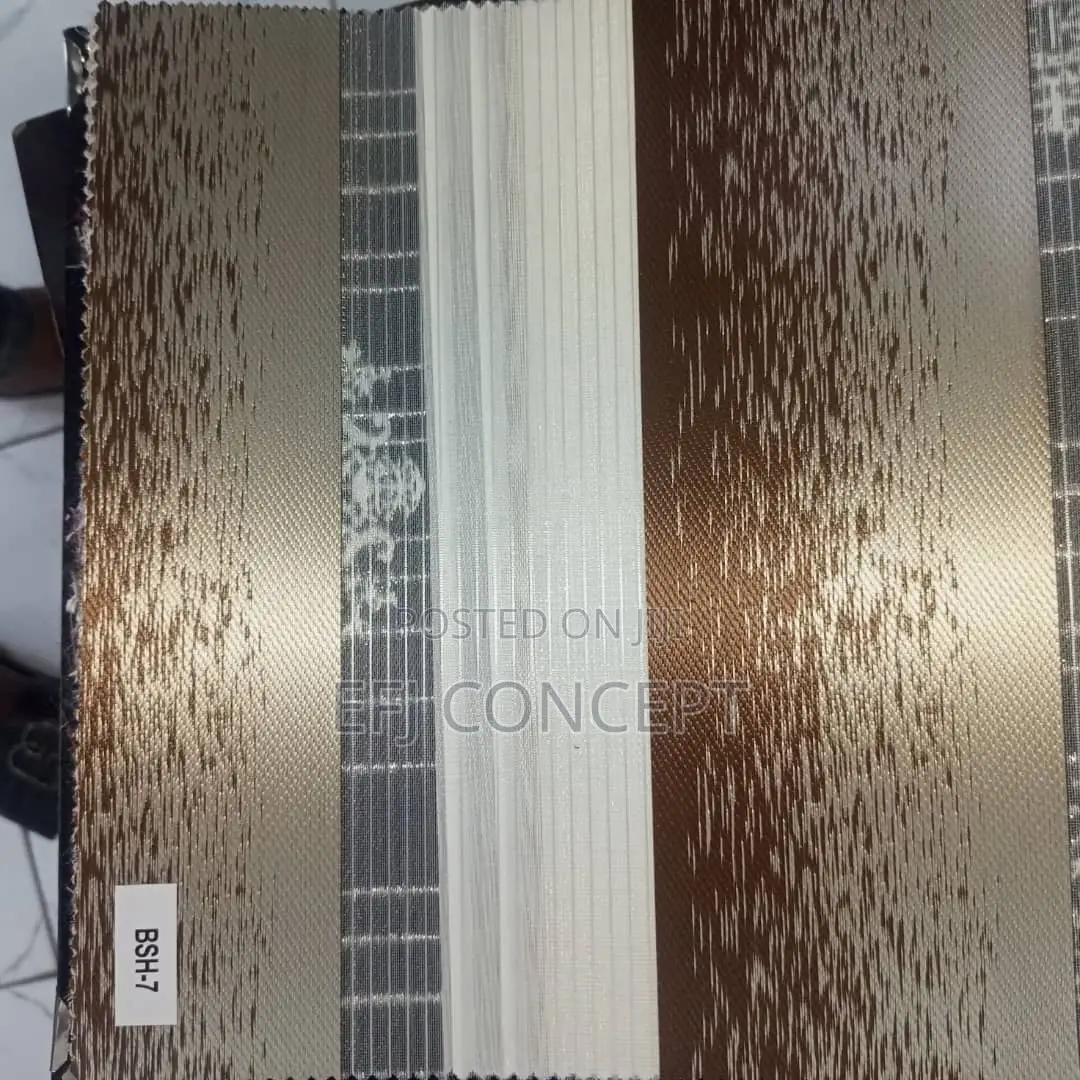 Day And Night Window Blind - Thick Multi-colour Design