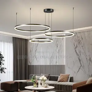 Three Ring Minimalist Chandelier