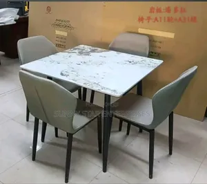 High Quality Set Of Marble Dinning For Restaurants And Home Use