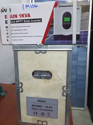 All in One 4kwh Haisic Lithium Iron Battery and Hybrid Sako 12v Energy