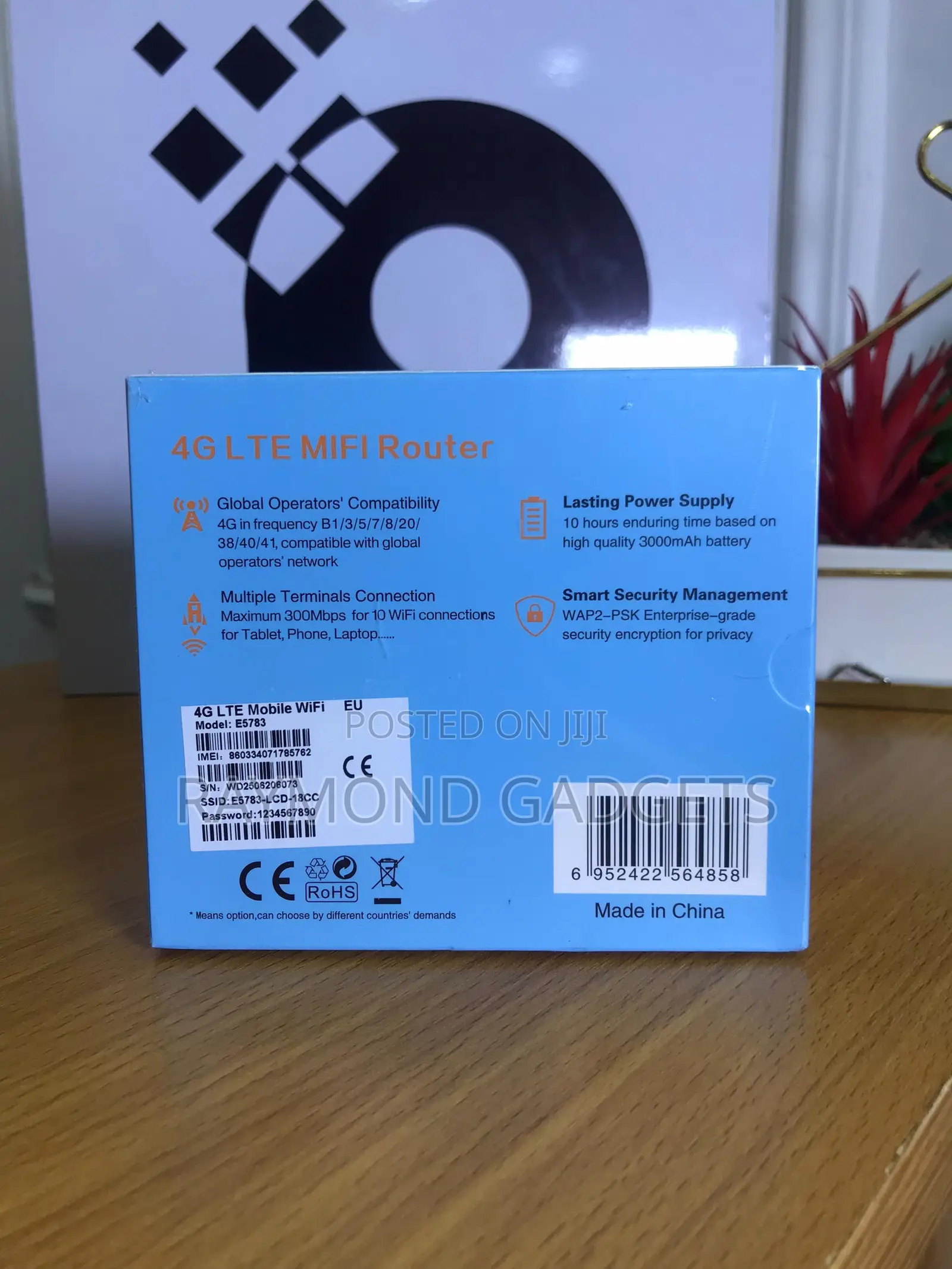 Mobile Router Wireless Mobile Wifi Plus – 4g Lte Cat6