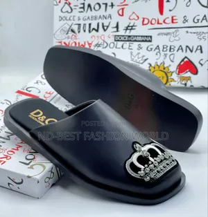 Dolce and Gabbana White Leather Shoe