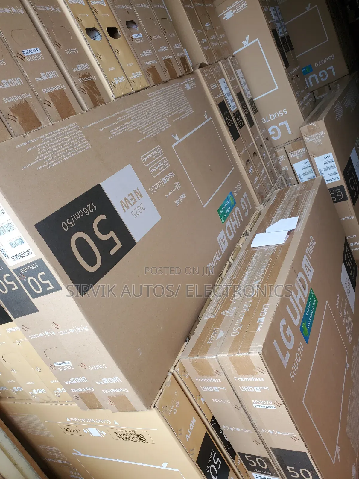 Smart Frameless Lg 50 Inches Smart Tv