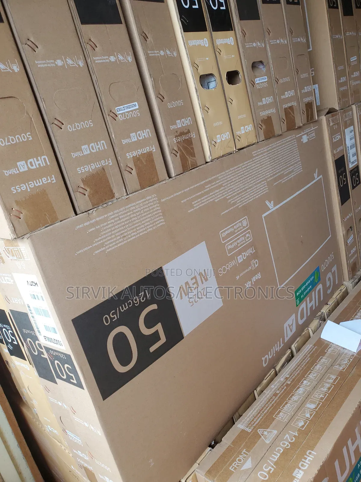Smart Frameless Lg 50 Inches Smart Tv