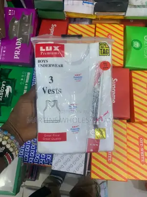 Lux Premiums Boys Underwear Vests.