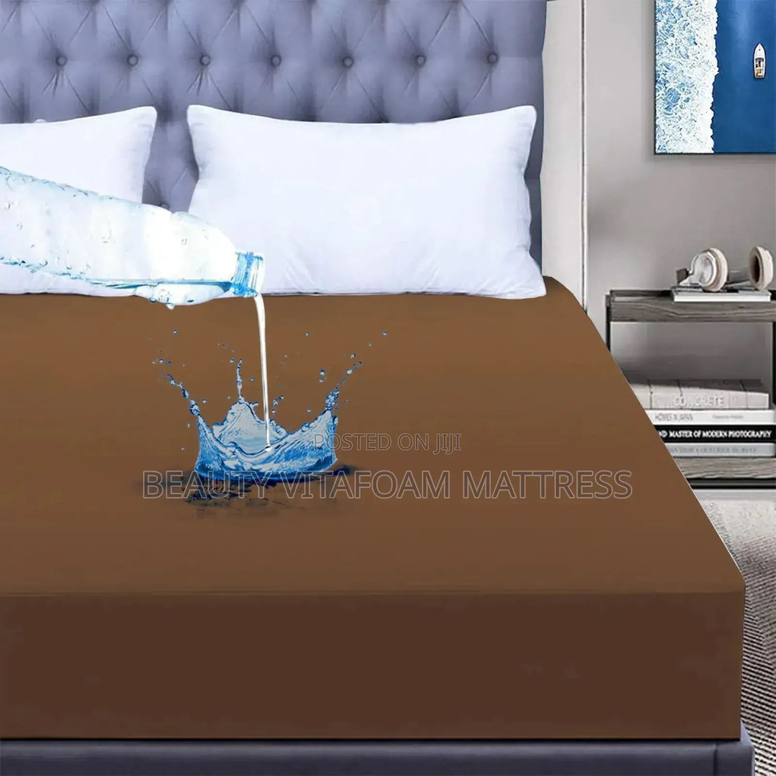 Water Resistant Mattress Protector With Zip