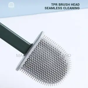 Silicone Toilet Brush With Holder
