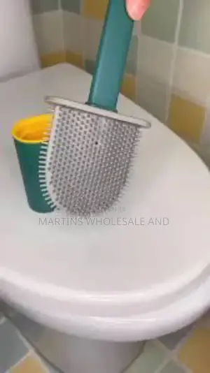 Silicone Toilet Brush With Holder