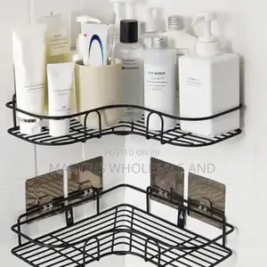 Bathroom Corner Shelf Organizer Rack