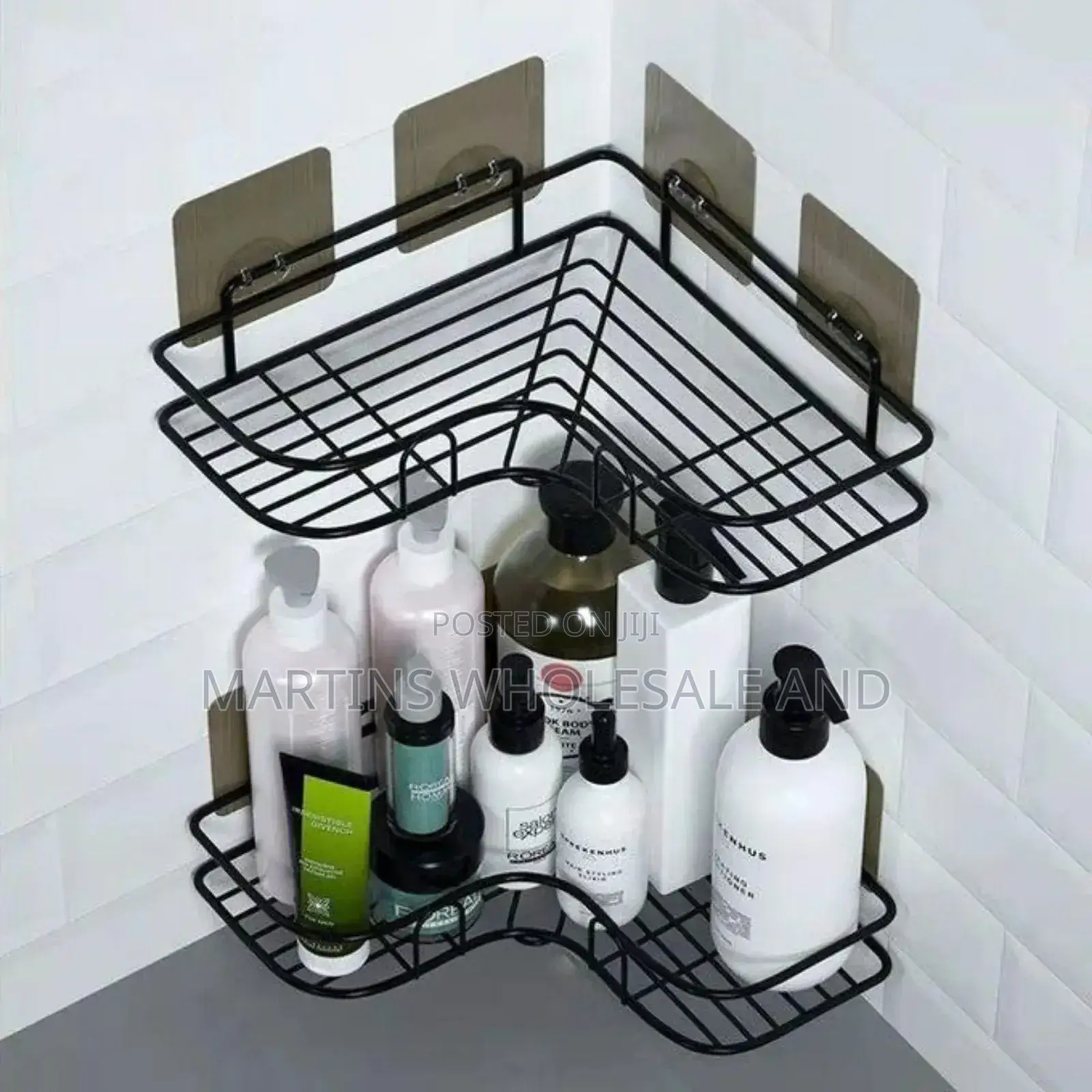 Bathroom Corner Shelf Organizer Rack