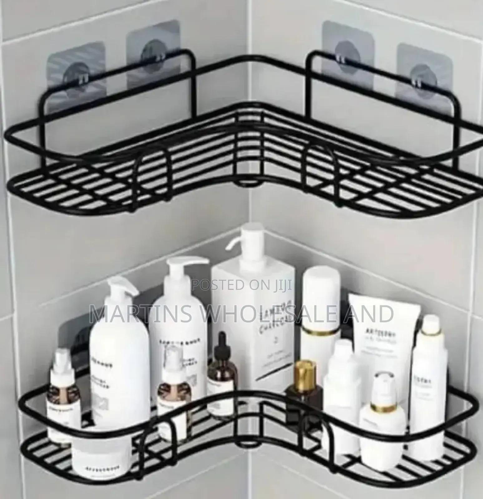 Bathroom Corner Shelf Organizer Rack