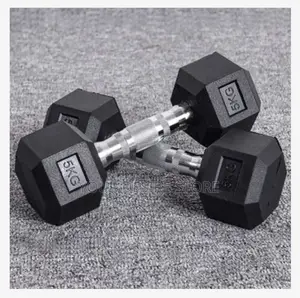 Professional 5kg(X2) Hexagonal Dumbbell Set(10kg Total)