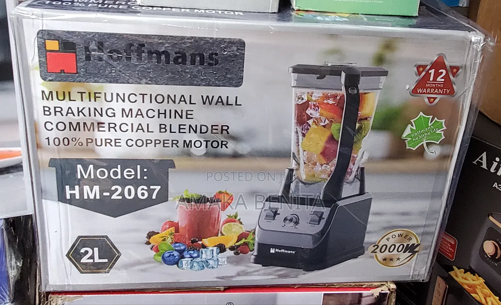 Hoffmann Multifunctional Commercial Blender