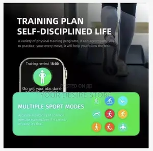 2.2'' Full Touch Screen Smart Watch - For Android Ios