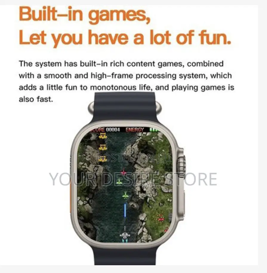 2.2'' Full Touch Screen Smart Watch - For Android Ios