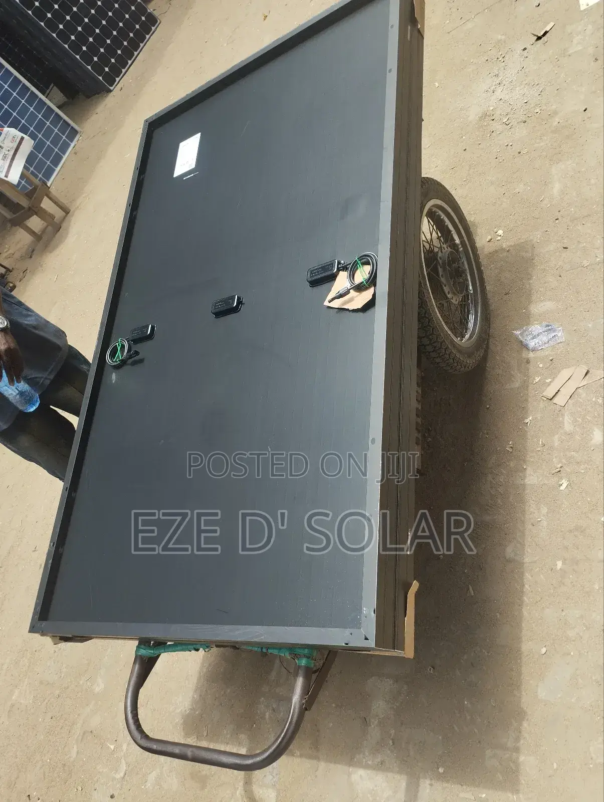 555w Solar Panel Halfcut All Black