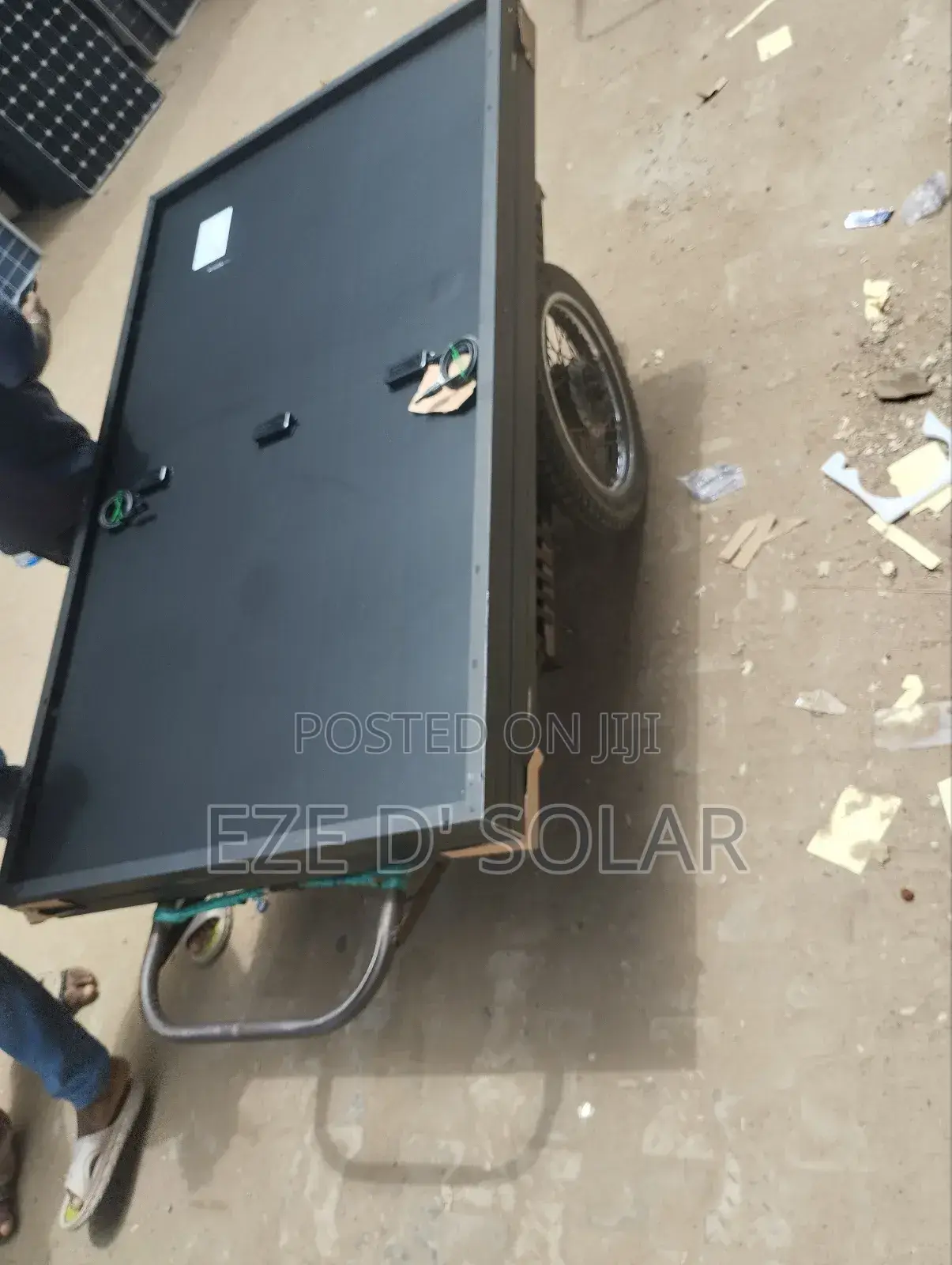 555w Solar Panel Halfcut All Black