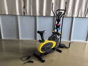Elliptical Bike With Dumbbells