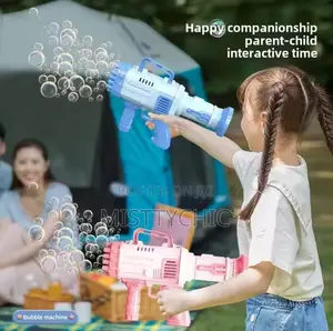 32-hole Electric Handheld Bubble Gun