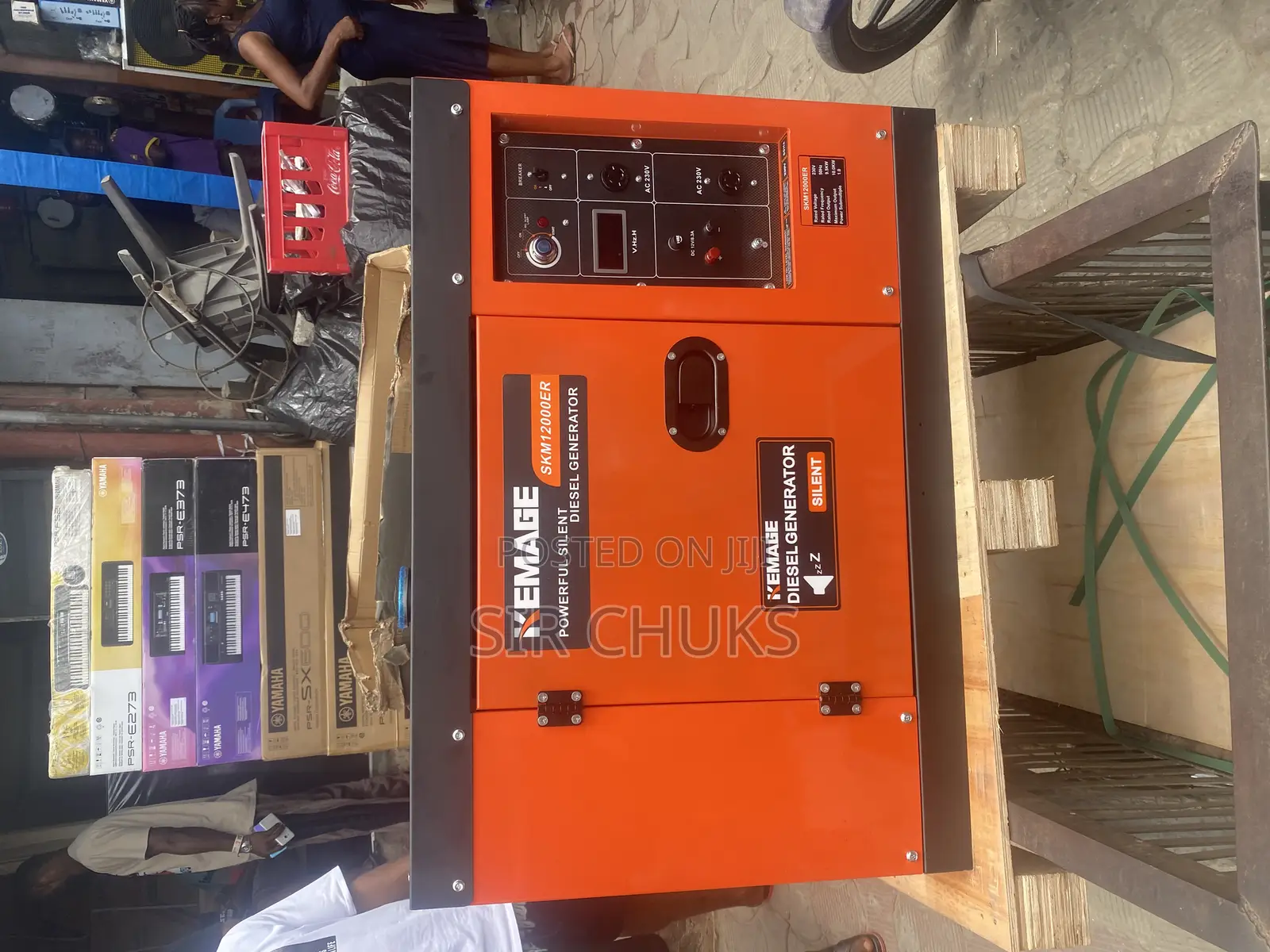 Kemage 12kva 100% Copper Soundproof Diesel