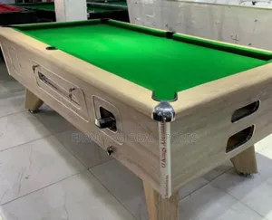 Snooker Pool Table With a Marble Top