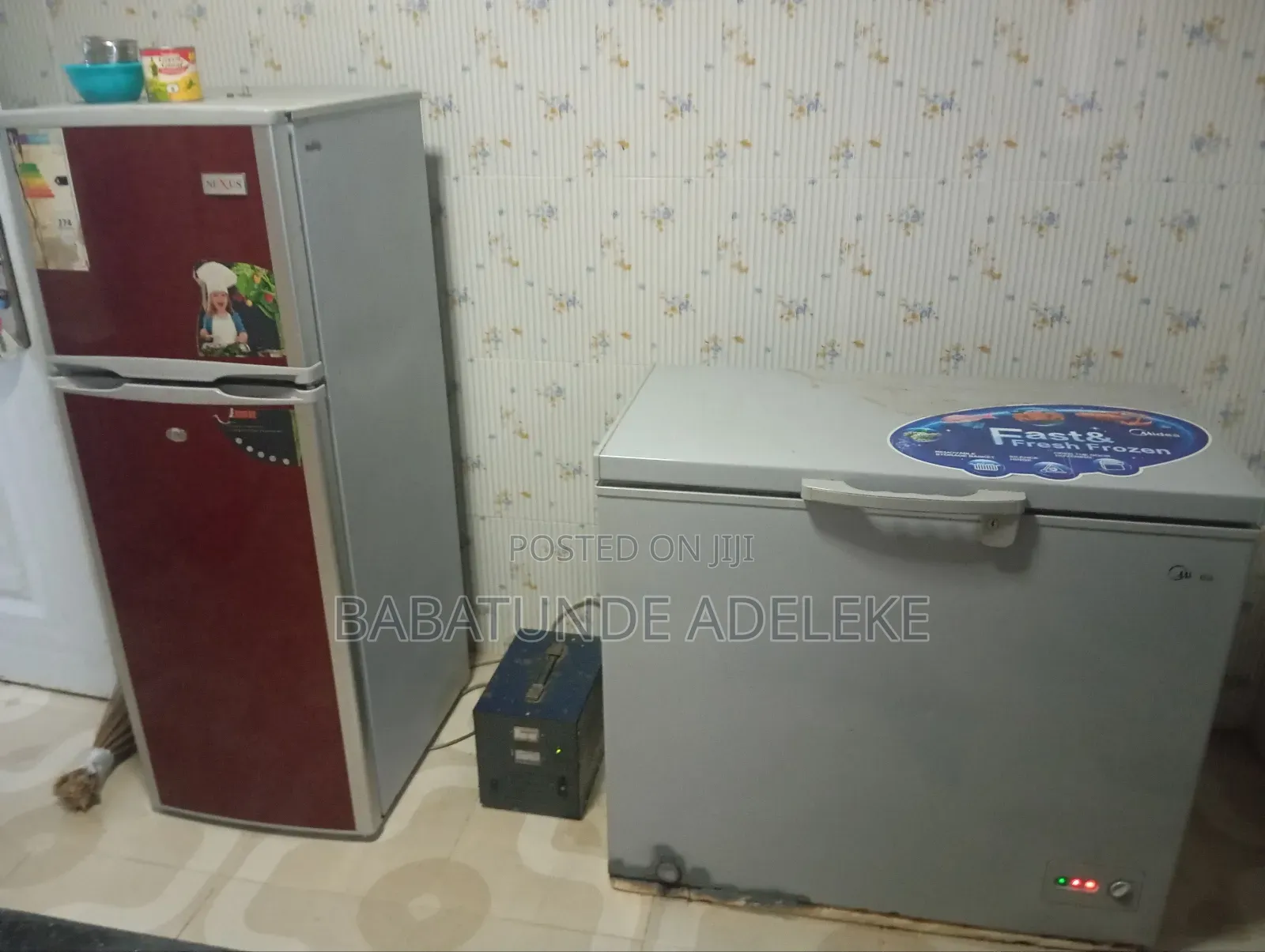 Nexus Fridge and Midea Freezer