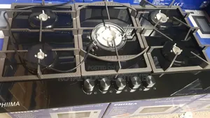 Built in 5 Burner Glass