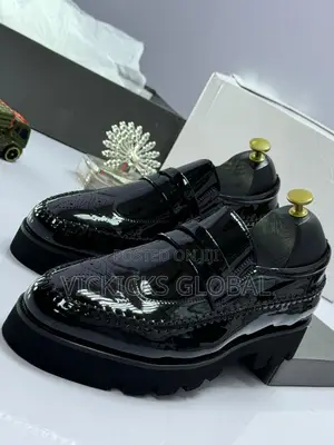 Prada Glossy Leather Shoe