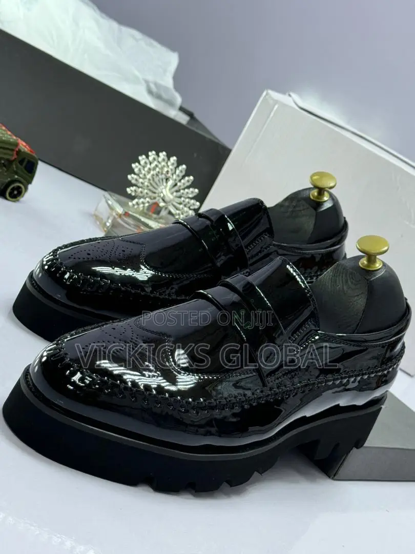 Prada Glossy Leather Shoe