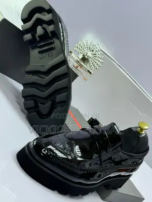 Prada Glossy Leather Shoe