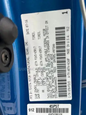 Toyota Tacoma 2017 Blue
