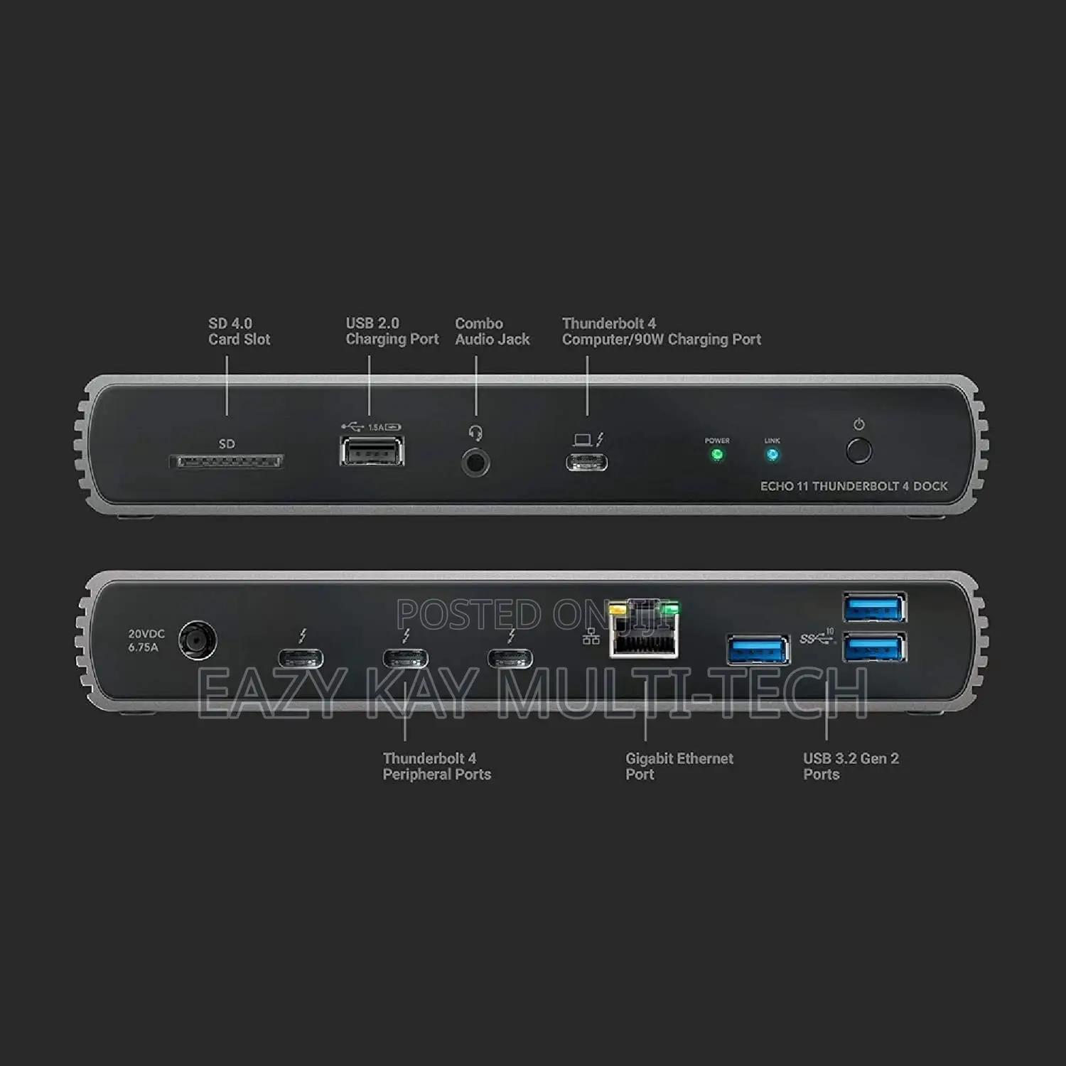 Echo 11 Thunderbolt 4 Docking Station