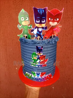 Birthday Cake Cartoon Character