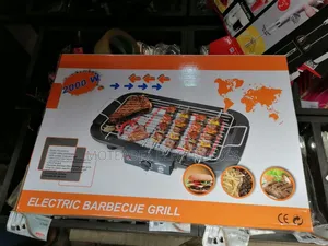 Adjustable High Quality 2000w Stainless Steel Electric Barbeque Grill