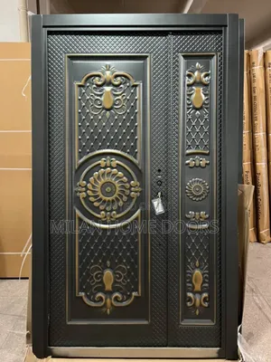 4ft by 7ft Normal Height Tank Security Door 90mm