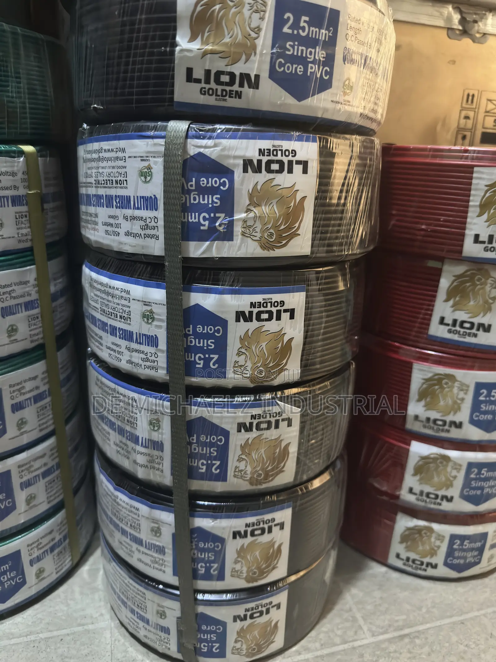 2.5mm Single Core PVC Lion Cable