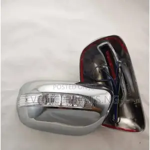 Side Mirrors Cover With Lights For Toyota Sienna 2004-2009