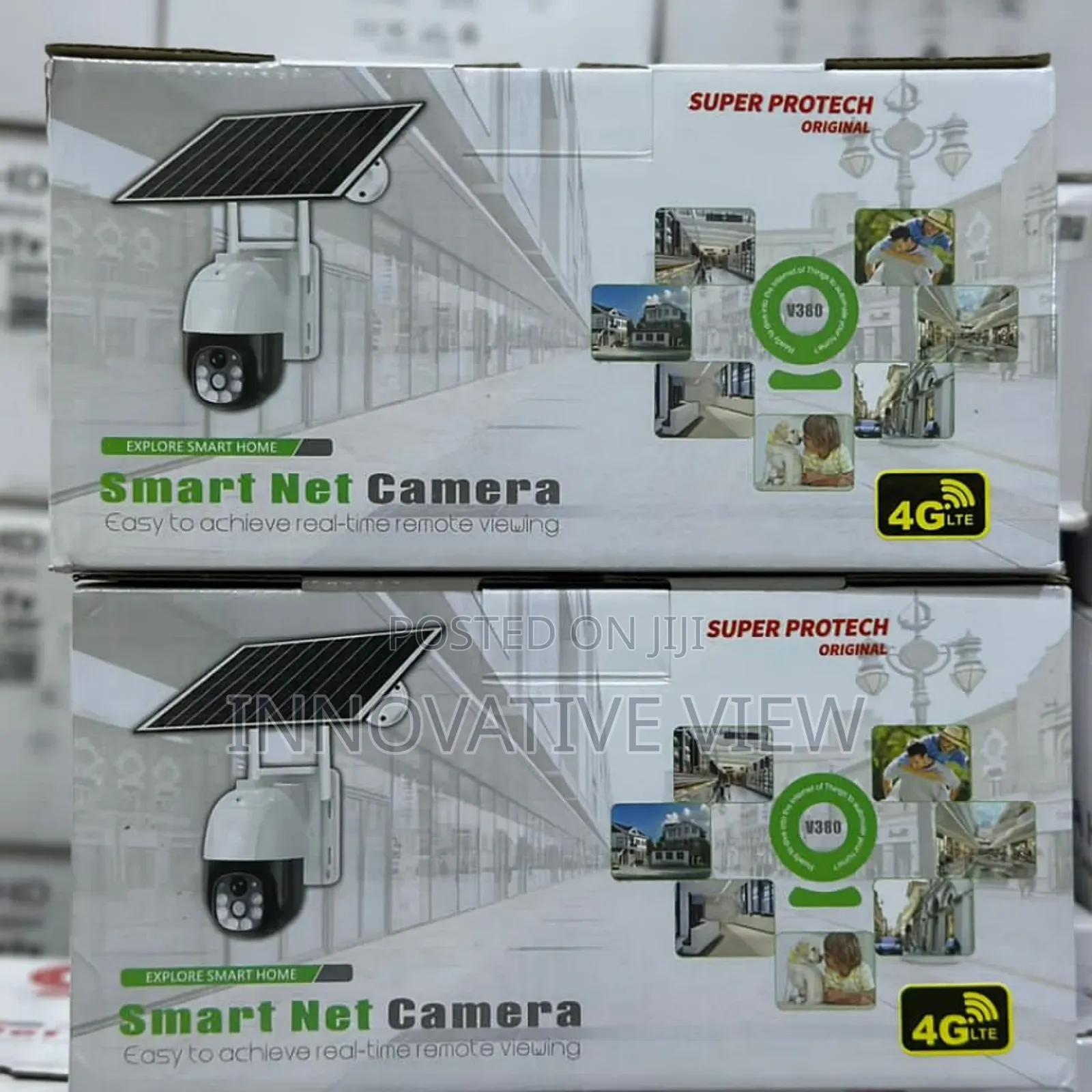 Security Single Lens PTZ 4g Solar Camera