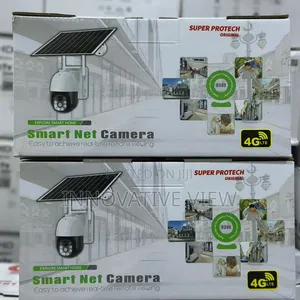 Security Single Lens PTZ 4g Solar Camera