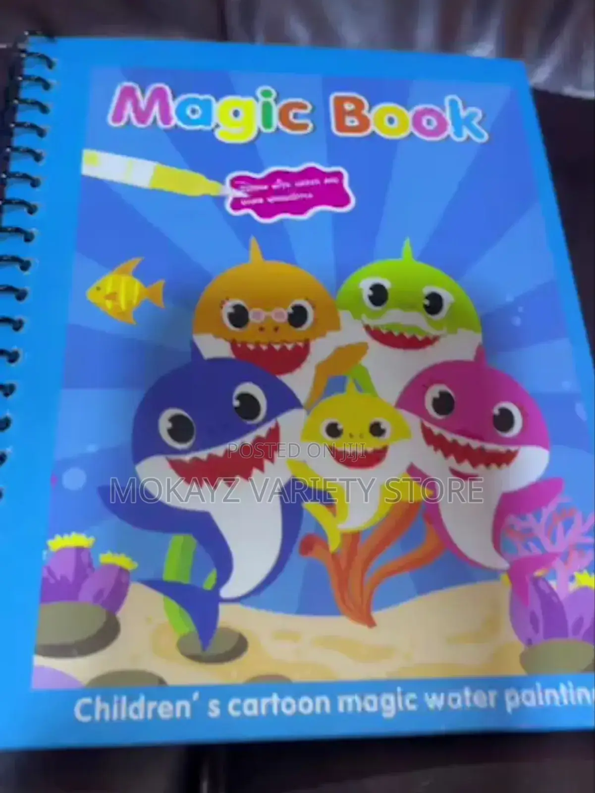 Kiddies Reusable Magic Water Colouring Book (Magic Book) Bulk