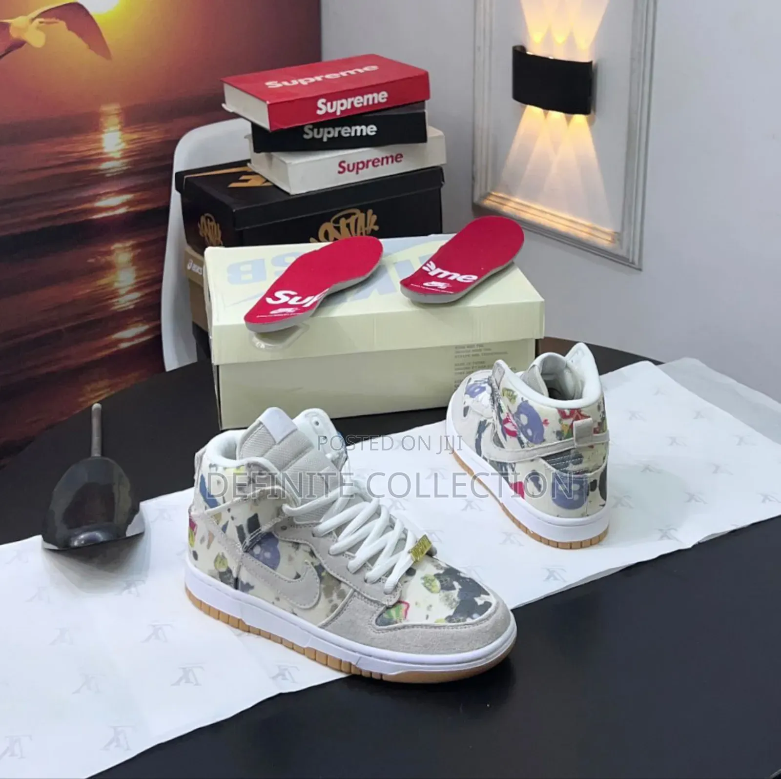 Nike High Top Luxury Sneakers