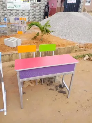 Double Seat Single Desk